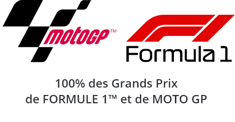 Logos Moto GP et Formula 1